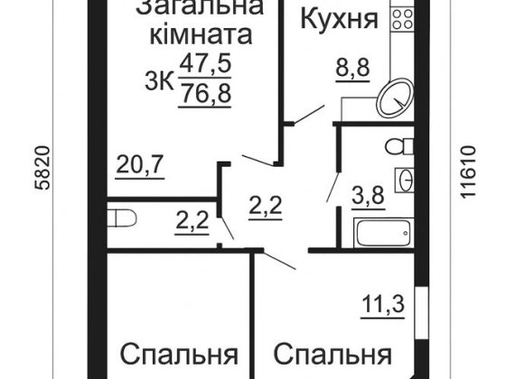 Продаж квартири під є оселю в передмісті києва Софіївська Борщагівка