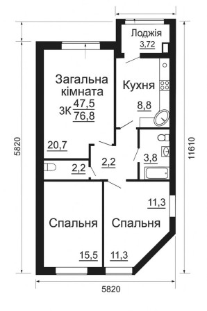 Продаж квартири під є оселю в передмісті києва - фото 1