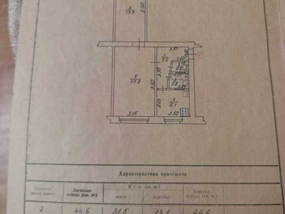 Продам 2-х кімнатну квартиру м. Охтирка, Лісний, 3 Ахтырка