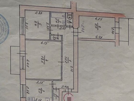 Продаж 3к чешка ,район лікарні ,2 поверх Бердичев