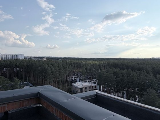 Квартира  з терасою, біля парку Щасливий, 2х рівнева з105м2 Гостомель