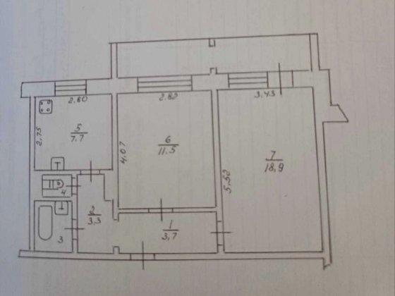 Продам 2-ком.кв на Левом берегу, 4 мкрн/43-44 школа Каменское