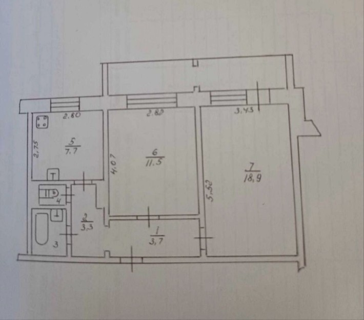 Продам 2-ком.кв на Левом берегу, 4 мкрн/43-44 школа - фото 1