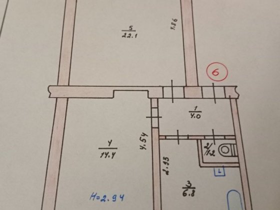 Продаж 2-к квартири Желтые Воды