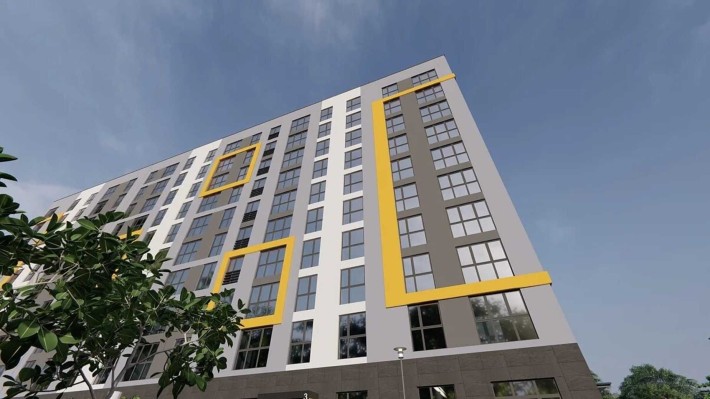 Продам квартиру 49 кв.м. в новобудові Сонячний - фото 1