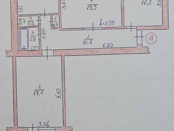 Продаж 3 кімнатної квартири Ковель