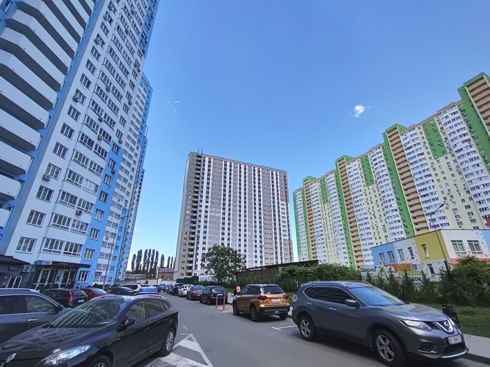 1м2 -1000$ Продам велику 1-кім квартиру Коцюбинське вул. Доківська ЖК Атлант, поверх 22, заг. 43,43  - фото 1