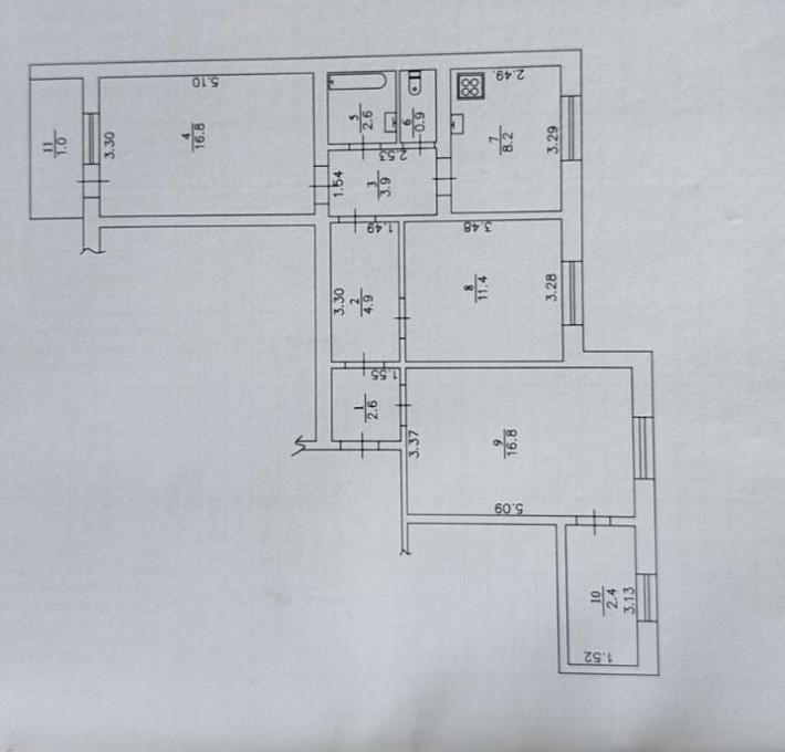Продам  квартиру  в м Лубни - фото 1