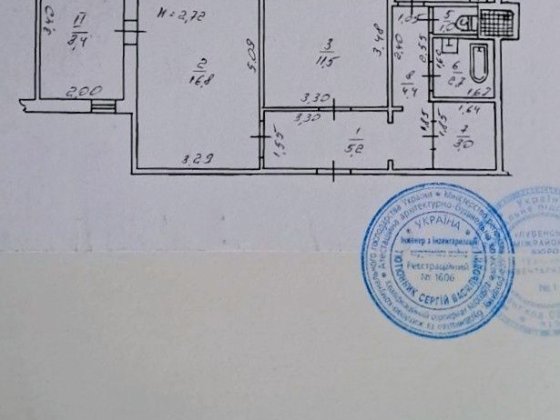Продам 2к квартиру в центрі Лубны