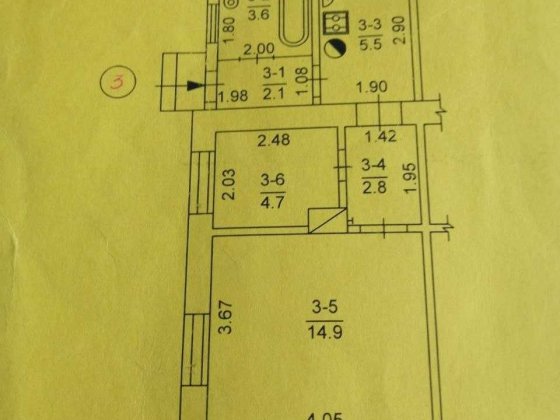 Продам квартиру у Миргороді, 2х кімнатну по вул.Оксанченко