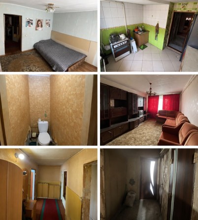 Продається двокімнатна квартира в с. Вільне - фото 1