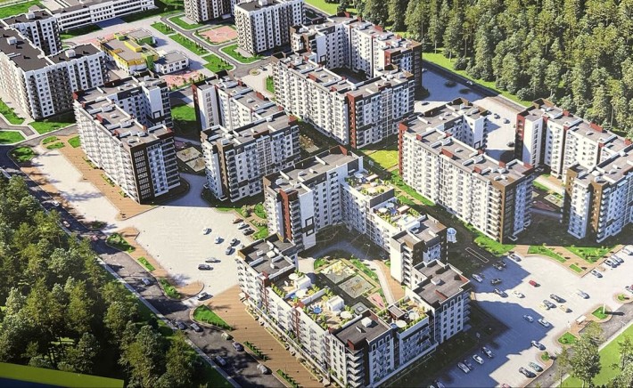 Без% Продаж двокімнатної квартири в ЖК Парковий квартал, вулиця Паркова 1 - фото 1