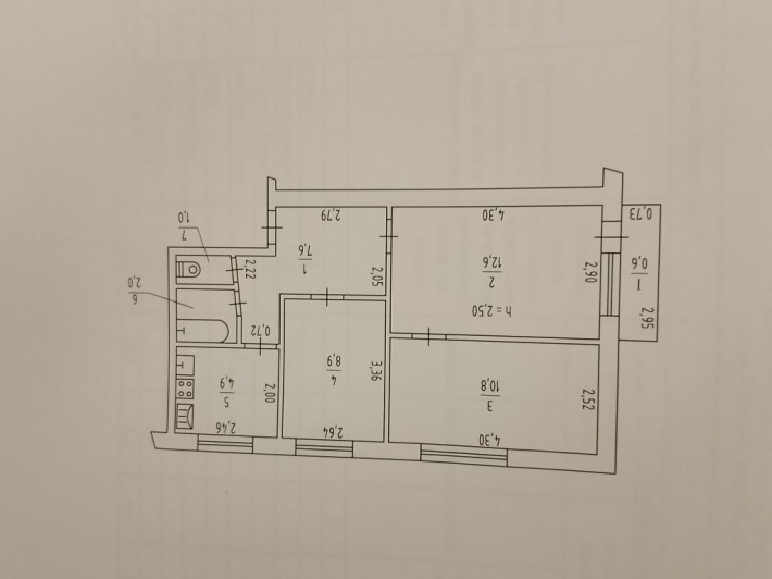 Продам 3 кімнатну квартиру - фото 1