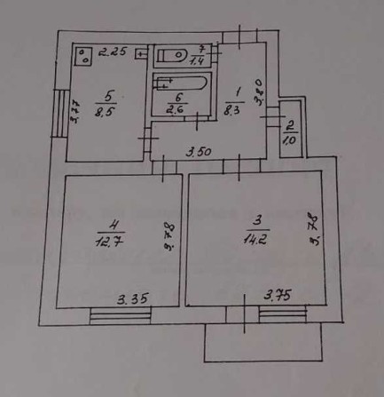 Продаж 2-кімнатної квартири м. Обухів, вул. Трипільська - фото 1