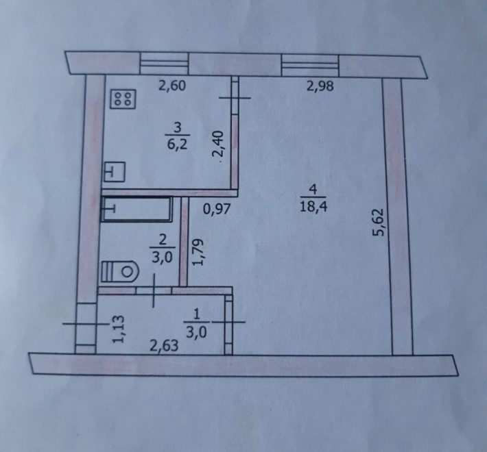 ЦЕНТР! ТЕРМІНОВО! 9500$. Продам 1-кімнатну квартиру в самому центрі, біля центральної площі - фото 1