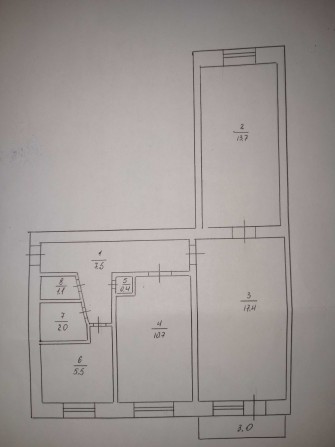 Продам 3-х кімнату квартиру - фото 1