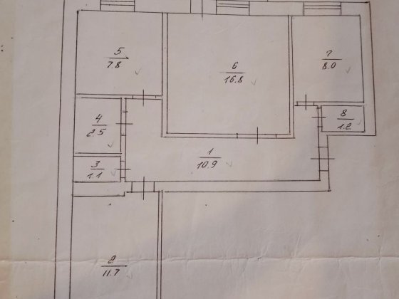 Терміново !!!Продам 3-х кімнатну квартиру . Світловодськ