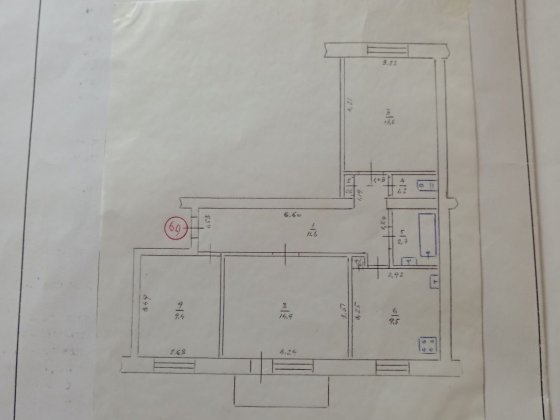 3 кім.кв. Сулеймана Стальского ц.13.000у.е Шостка