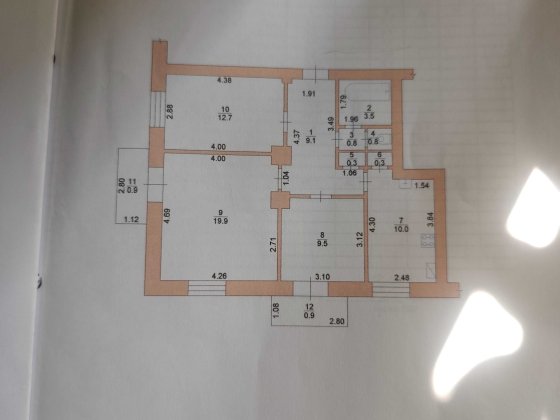 Продається 3 кімнатна квартира на 3 поверсі з автономним опаленням без заборгованостей Шостка