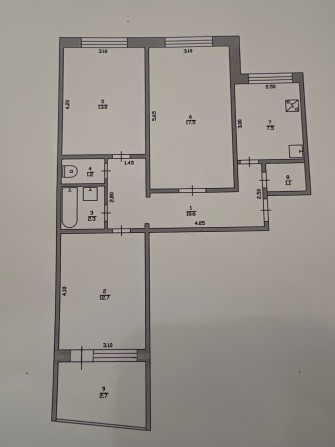 Продаж 3-х кімнатної квартири - фото 1