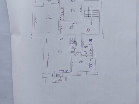 Продається 3-х кімнатна квартира Гайсин