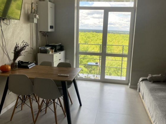 Продам 1-к квартиру  З ремонтом без % 40м2. ЖК Амстердам с. Білогородка Белогородка