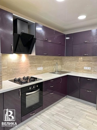 Продаж квартири євро двійки 36 м²  3 поверх ГАЗ газове опалення ЖК Европейське місто Євромісто Крюкі - фото 1