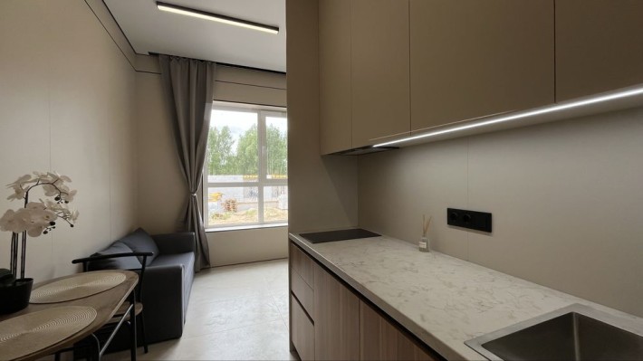 Смарт-квартира з ремонтом і меблями – 23 м², клубний будинок у Білогородці - фото 1