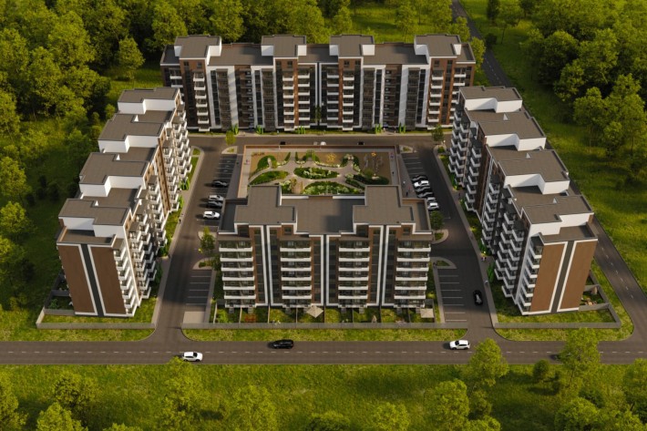 1-кімнатна квартира 41,5 м2 ЖК АМСТЕРДАМ СКВЕР, Білогородка. Продаж квартири ЖК Амстердам - фото 1