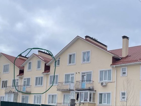 Дворівнева квартира під чистове оздоблення Святопетровское
