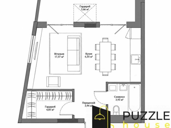 Продаж 1к квартири з лоджією в ЖК Park Lake City (1.5 Vita) Підгірці