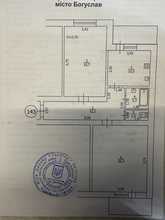 Продам 2-х кімнату квартиру 75,9кв.м. Вул. Соборна 11А - фото 1