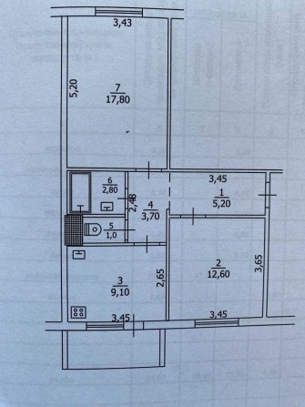 Продаж 2-кімнатної квартири в місті Узин - фото 1