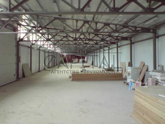 Оренда готового виробничого цеху 635 м² у Гостомелі Гостомель