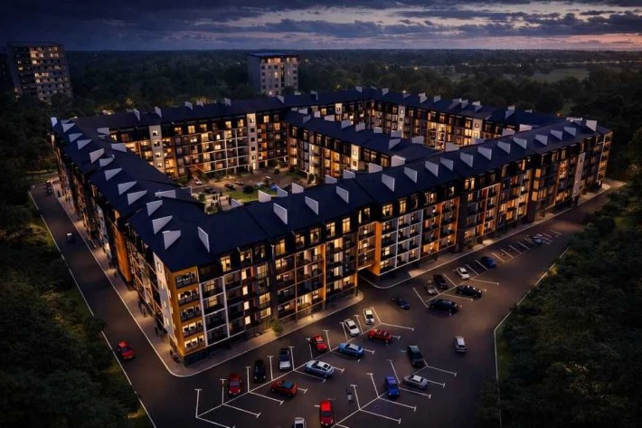 Продаж 2 кім. квартира 77 м2 ЖК Дружній Двір, с. Солонка - фото 1