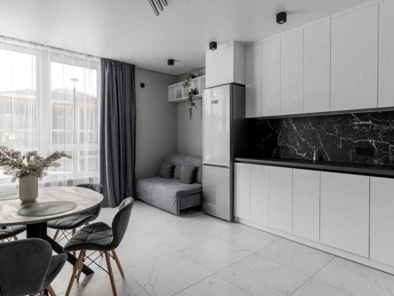 Продаж 1-к. квартири З РЕМОНТОМ 45/15/18м² ЖК Auroom Forest Винники 93500$ Винники