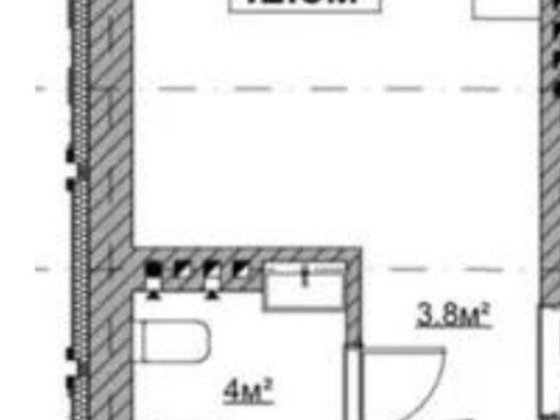Продаж 1-к, Рудно , Етап Будівництва , 2/3 , 43/20/23м2 , 57499 $