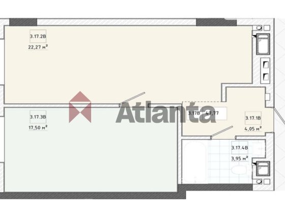 Просторі 1-кімнатні апартаменти в сучасному ЖК Apart Hall. Сокільники