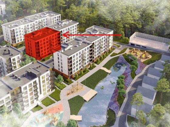 Продаж 1к. квартира 52 м.кв.\ЖК прямо під лісом Грінвуд-2, Greenwood 2, забудовник М7, вул. Львівськ Брюховичи