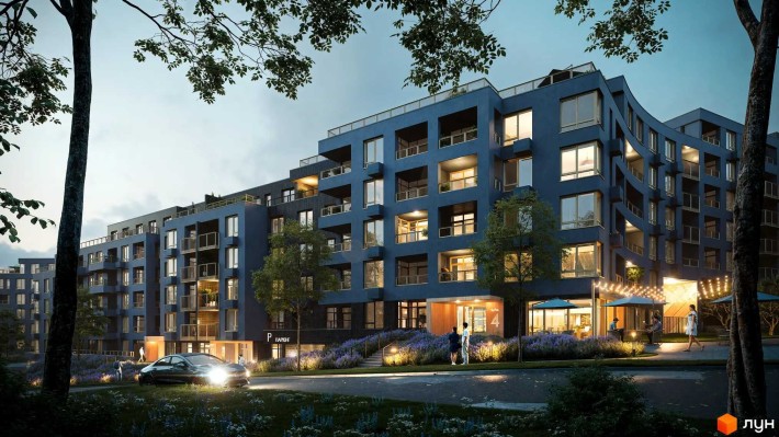 Продаж 3-к квартири 80,46 м² в ЖК Під Зорями, Брюховичі + паркомісце з зарядкою EV - фото 1