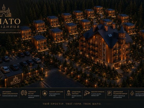 Інвестиційні апартаменти Шато Східниця» • Преміум • Меблі під ключ Східниця