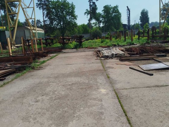 площадка з козловим краном 8тонн
