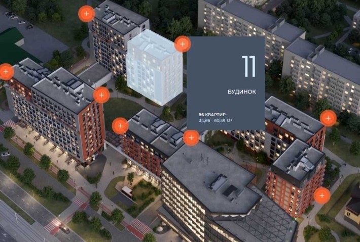Продаж 1-кімнатної квартири в ЖК HELGA (Viking Development), бізнес-клас - фото 1
