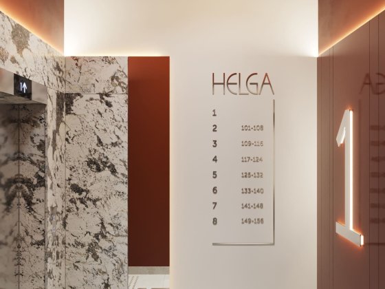 1-кімнатна квартира в ЖК Helga (3 черга) Скнилов
