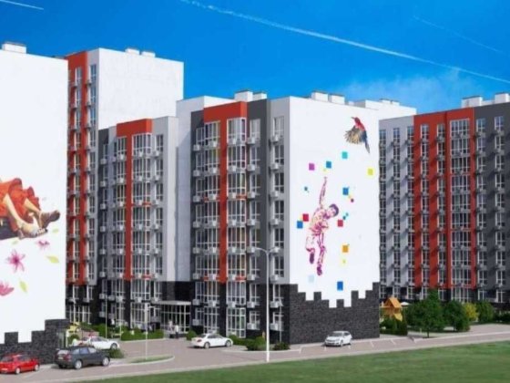 Квартира студійного типу з великою заскленою лоджією ЖК Артвілль Авангард