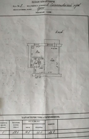 Продам 1-кімн. квартиру 28 м², 3/5 поверх, вул. Балківська / Суд

Продам 1-кімн. квартиру 28 м² на Б - фото 1