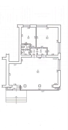 Оренда комерційної нерухомості 96м². р-н Саги . 350грн/м² - фото 1