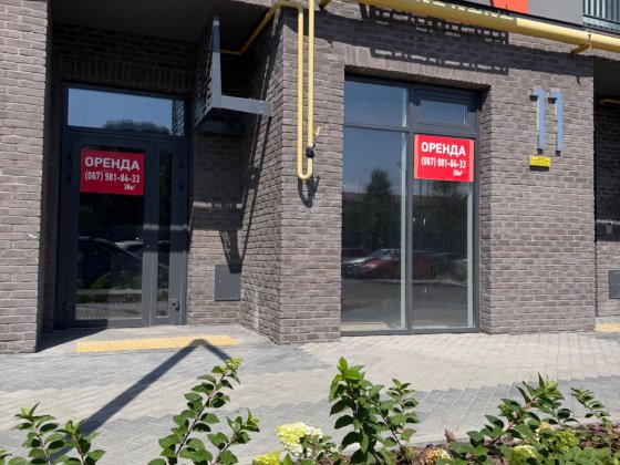 ОРЕНДА 36м2 і 38м2 фасадного приміщення  ЖК ОПТИМІСТО Гатне