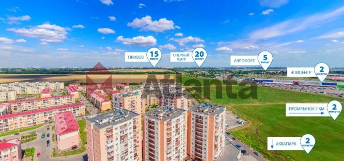 Квартира с ремонтом Дом сдае ЖК 7 Небо - фото 1