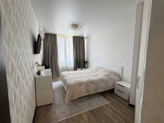 Уникальная квартира с ремонтом 115 метров/ ЖК Таировские сады/ Терраса+ вид на море Лиманка